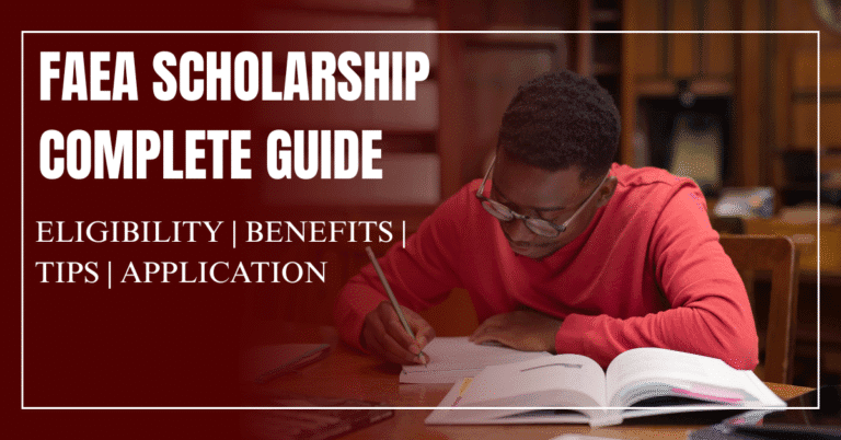 fundedscholar funded FUNDEDSCHOLAR Fundedscholar FundedScholar faea scholarship